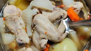 ไก่ตุ๋นยาจีน สูตรน้ำซุปใส รสชาติกลมกล่อม หอมเครื่องตุ๋น เนื้อไก่ตุ๋นนุ่ม สูตรนี้ทำง่ายใช้เวลาไม่นาน