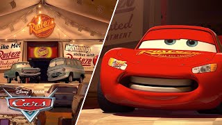 Lightning McQueen Loves Rust-eze! | Pixar Cars