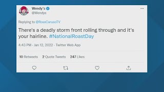 Wendy's roasts Ross Caruso for National Roast Day