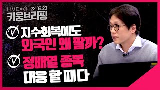 코스피 2700선 회복에도 외국인은 왜 계속 팔까?ㅣ정배열 종목 찾아서 대응ㅣ출발! 채널K와 함께 (22.03.23)