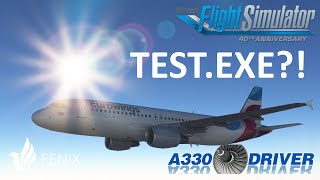 SHOCKING: TEST.EXE FOUND IN FENIX A320!