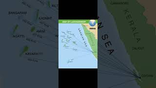 Map of Lakshadweep Islands