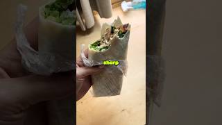 The Craziest Chicken Wrap Mistake 🌯