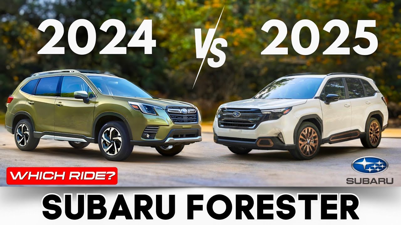 Subaru Forester: 2025 Vs 2024 | Detailed Comparison | Which Ride - YouTube