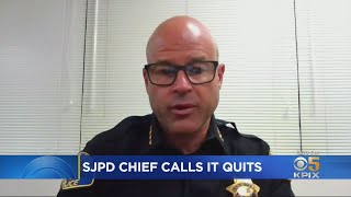 San Jose Police Chief Garcia Talks About Pending Retirement, Criticism Of Department