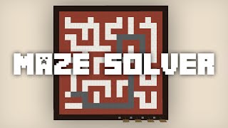 Maze Solver in Minecraft