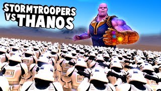 15000 Stormtroopers Try to Stop Thanos From Snapping the Universe in Ultimate Epic Battle Simulator!