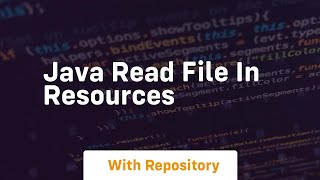 java read file in resources