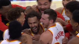 TRAE YOUNG CAPPED OFF A 20-20 GAME IN THE BEST WAY POSSIBLE