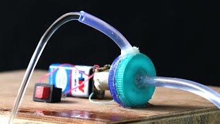 How to Make Electric Water Pump With DC Motor | Science Projects