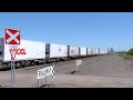 7902v container train from mildura with g540 bl26 g527 19 10 2022 poathtv australian railways