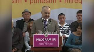 Rama në Cërrik prezanton programin e ri të PS: Do të bëjmë çdo gjë që do premtojmë-(18 Prill 2009)