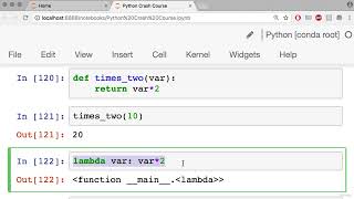 Python Crash Course part 3 - Python for Machine Learning & Data Science Masterclass