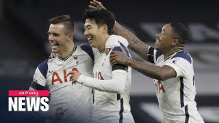 Son Heung-min scores ninth in 2-0 win over Man City