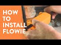 How to install the Flowie water flow sensor in seconds