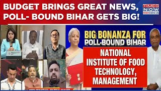 Budget Highlights: Big Bonanza For Poll-Bound Bihar, Makhana Board \u0026 Airport Expansion Announced