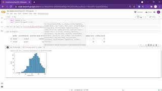 Plotting a Distribution of a Variable (Histogram) with Seaborn