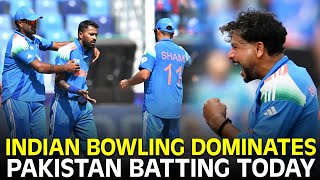 Indian Bowling Dominates Pakistan Batting Today | #PAKvIND | #ChampionsTrophy | ZA1K