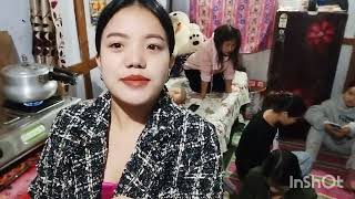 Mongku sisters dinner party👩‍❤️‍👩..#pasighat #arunachalpradesh @ZulieMongku