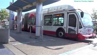 Buses in San Diego, California 2018