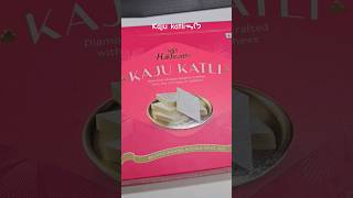 Indulge in the sweet symphony of Haldiram's Kaju Katli #Kaju #CashewsSweet #Unboxing #IndianSweet❤️