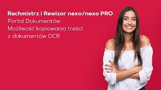 Rachmistrz i Rewizor nexo/nexo PRO - Portal Dokumentów - Kopiowanie treści z dokumentów OCR