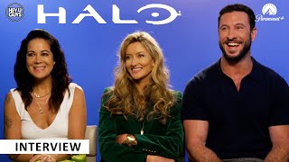 Halo - Pablo Schreiber, Natascha McElhone & Kiki Wolfkill on fans reactions to season 1 & season 2?