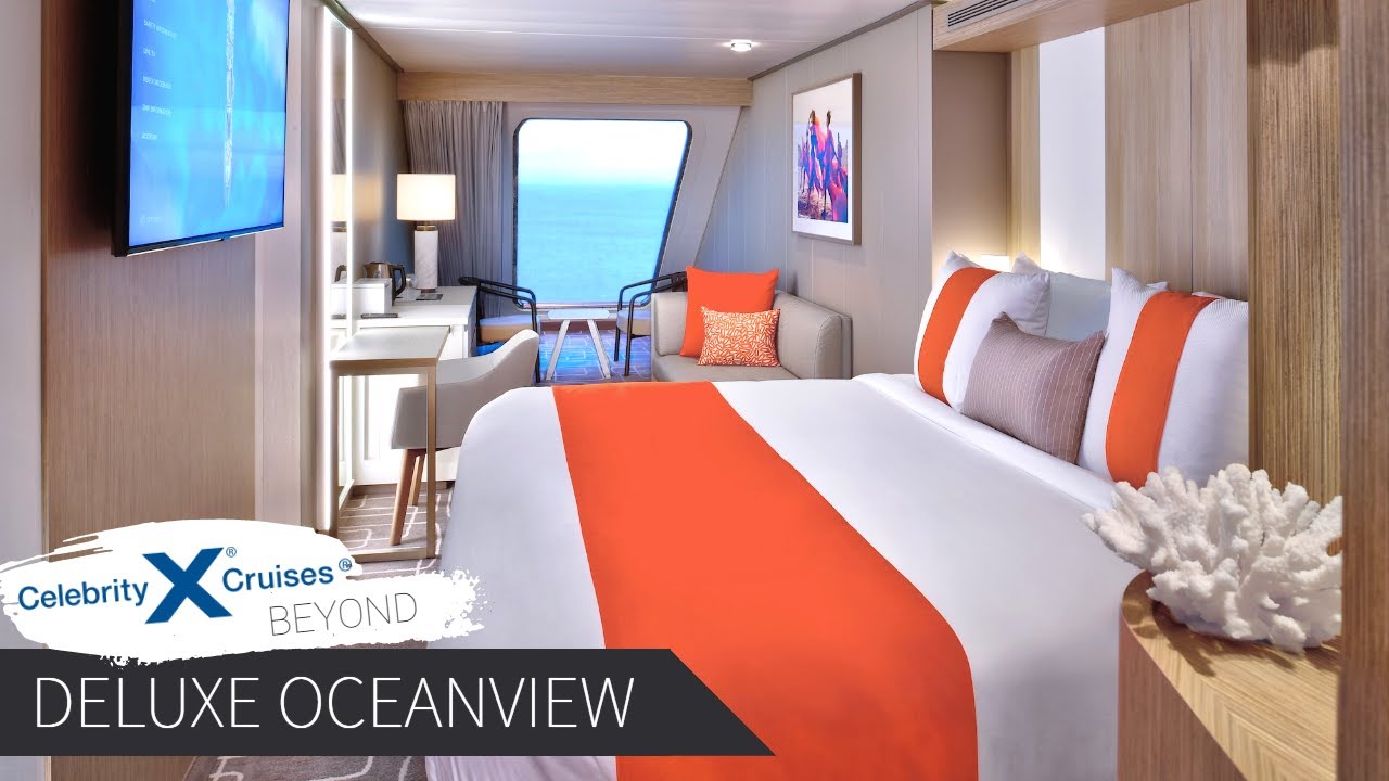 Celebrity Beyond | Deluxe Oceanview Stateroom Full Walkthrough Tour ...