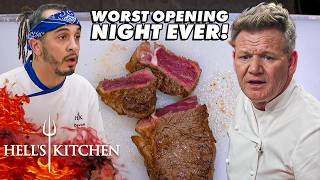 Endless Raw Chicken & Steak Makes Chef Ramsay Explode | Hell's Kitchen