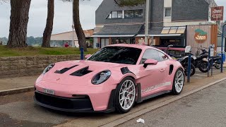 Une GT3RS rose en Bretagne 😂 | Carspotting à Benodet