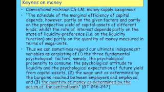 Keen Behavioural Finance 2011 Lecture 07 Endogenous Money Part 1