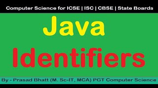 java identifier | identifier declaring rules in java | identifier naming conventions in java | java