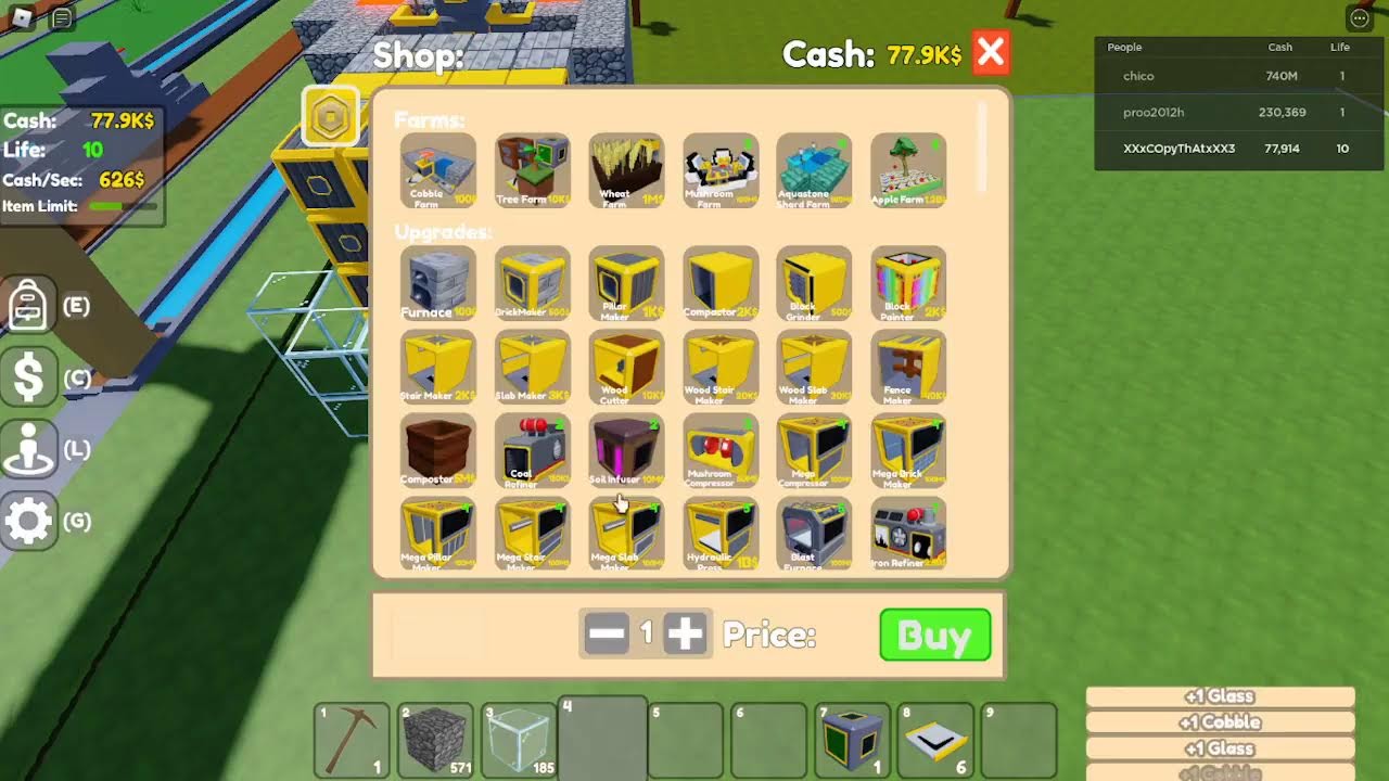Block Tycoon Youtube