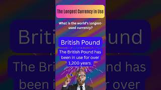 World’s Longest-Used Currency? 💷 The Answer Will Surprise You! 🌍💡 #Shorts