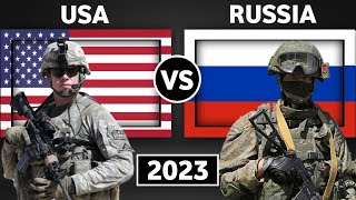 USA vs Russia Military Power Comparison 2023 | Russia vs USA Military Power 2023