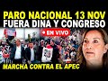 🔴MINUTO A MINUTO PARO NACIONAL 13 NOV - LIMA PERÚ