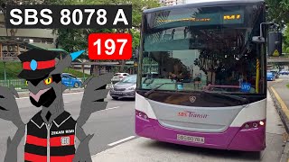 [4K対応 前面展望] BYD BC12A04 can wait, SBS8078A 197 go catch these first 赤ヶ丘 - 東裕廊臨時BT スカニアK230UB EIV B1