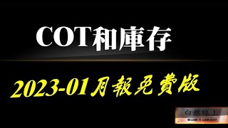 2023-金銀期貨COT和庫存---白銀線上貴金屬投資