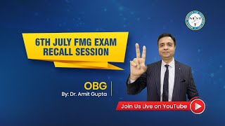 MIST, OBG MCQ RECALL OF  6TH JULY 2024 FMGE | MIST FMGE