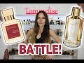 PERFUME BATTLE: BACCARAT ROUGE 540 vs. INSTANT CRUSH | Tommelise