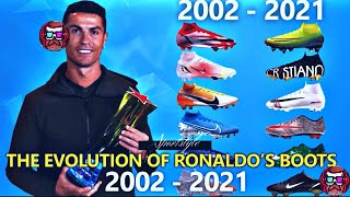 The Evolution Of Ronaldo's Boots ! King Cristiano Ronaldo 🔥🔥🔥 #nike #mercurial #cr7