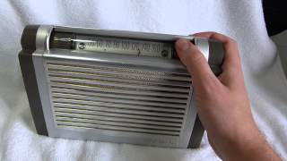 1959 RCA Globe Trotter 1-T-5J All Transistor Radio (Made in the USA)