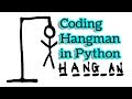 HOW TO CODE HANGMAN GAME IN PYTHON 3.7.4 | TUTORIAL