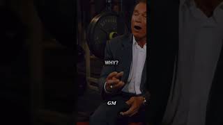 Why Arnold smiled in the Gym #fitness #gym #motivation