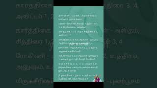 திருமண பொ௫த்தம் பெண் நட்சத்திர௩்களுக்கு ஏற்ற ஆண் நட்சத்திரம் 🕉🕉#பரிகாரம்