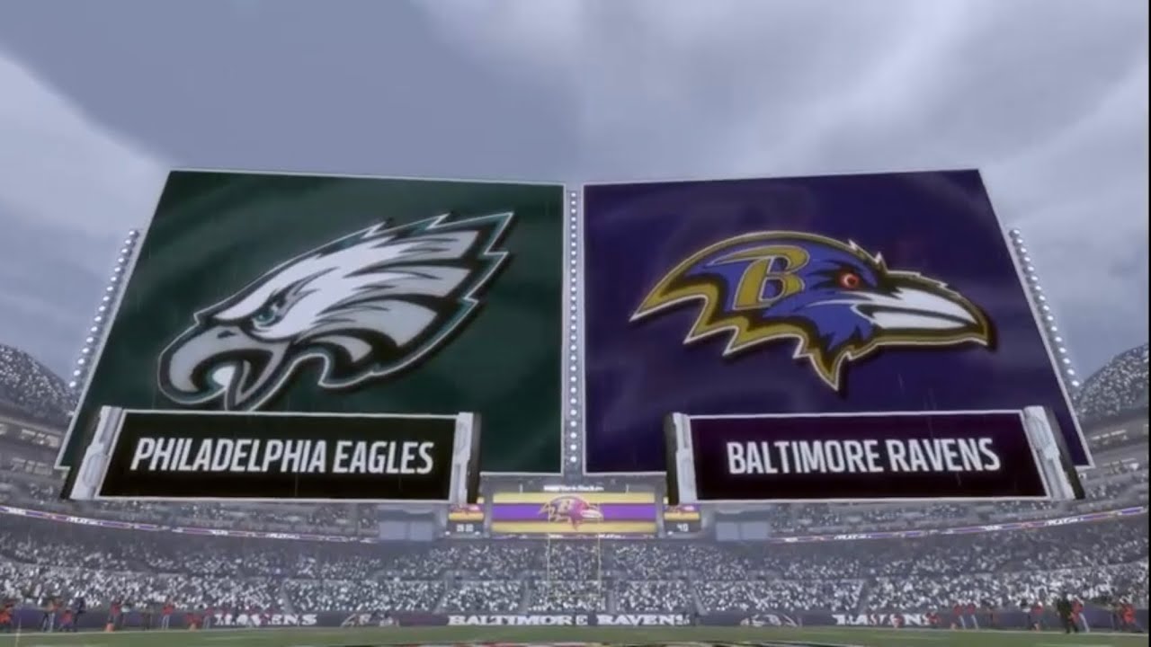 Madden 17 Ravens Vs Eagles Week 15 - YouTube