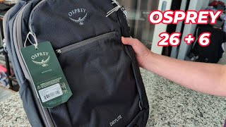 OSPREY Daylight Expandable 26 + 6 Travel Bag Review