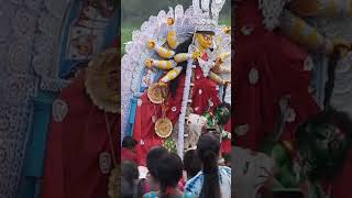 durga thakur visarjan status||maa durga visarjan 2021||santipur,nadia||#shorts#video