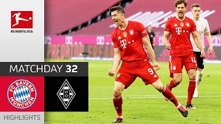 FC Bayern München - Borussia M'gladbach | 6-0 | Highlights | Matchday 32 – Bundesliga 2020/21