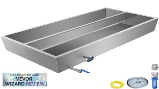 VEVOR Maple Syrup Evaporator Pan 48x24x9.4 Inch Stainless Steel Maple Syrup Boiling Review